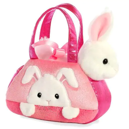 Fancy Pal Ballet Pink Rabbit plüss kézi táska 21cm termékfotó