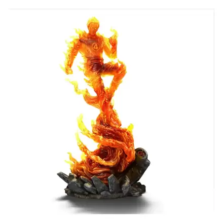 Fantastic Four Art Scale 1/10 Human Torch szobor figura 30 cm termékfotó