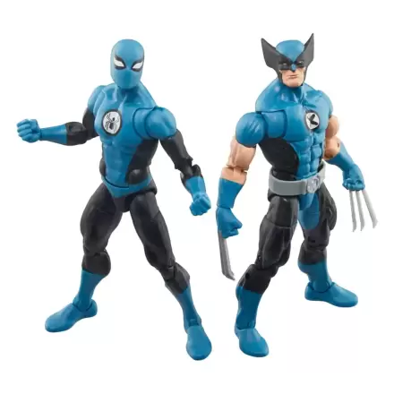 Fantastic Four Marvel Legends Wolverine & Spider-Man 2 db-os akciófigura csomag 15 cm termékfotója