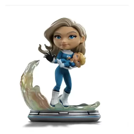 Fantastic Four Mini Co. PVC figura Invisible Woman and Franklin 15 cm termékfotó