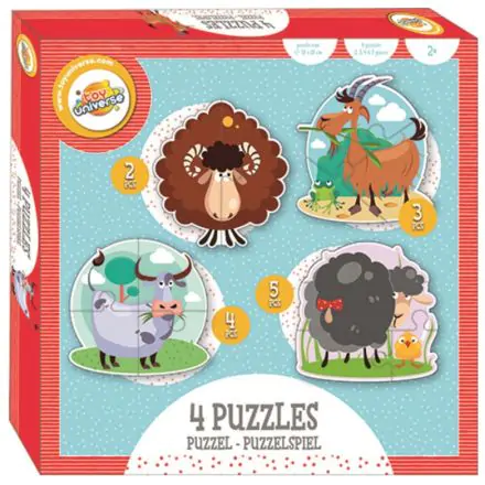 Farm forma puzzle szett termékfotó
