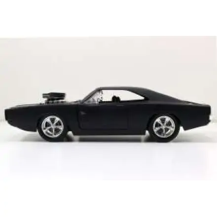 Fast & Furious Diecast Model 1/24 1970 Dodge Charger Matt Black termékfotó