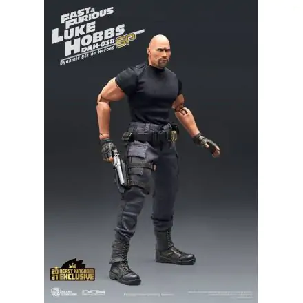 Fast & Furious Dynamic 8ction Heroes 1/9 Luke Hobbs Limitált kiadás akciófigura 21 cm termékfotó