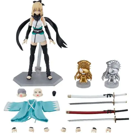Fate/Grand Order Figma Saber/Okita Souji Ascension Version akciófigura 14 cm termékfotó