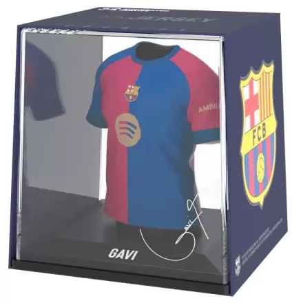 FC Barcelona Gavi mini póló figura termékfotó