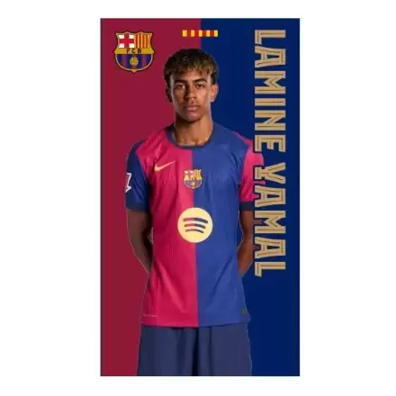 FC Barcelona Lamine Yamal microfibre beach towel termékfotója