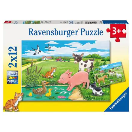 Field puppies puzzle 2x12db-os termékfotó