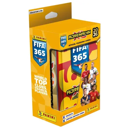 FIFA 365 Adrenalyn XL 2026 Trading Cards kártya csomag fém dobozban termékfotó