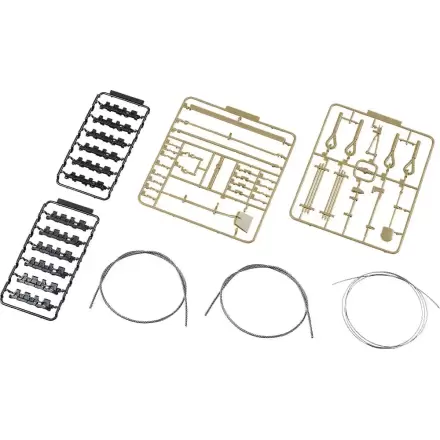 Figma Vehicles Model Kit Tiger I: Exterior Equipment Set modell készlet kiegészítő csomag termékfotó
