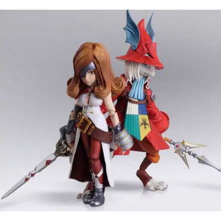Final Fantasy IX Bring Arts Freya Crescent and Beatrix 2db-os figura csomag 12-16cm termékfotó