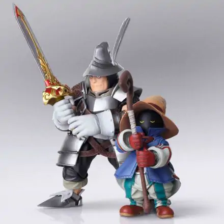 Final Fantasy IX Bring Arts Vivi Ornitier and Adelbert Steiner 2db-os figura csomag 10-15cm termékfotó