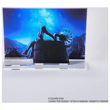 Final Fantasy VII Rebirth Akril Dioráma figura Tifa Key Art   termékfotó