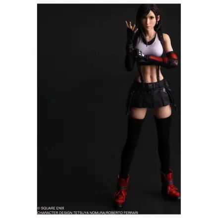Final Fantasy VII Rebirth Play Arts Shin akciófigura Tifa Lockhart 25 cm termékfotó