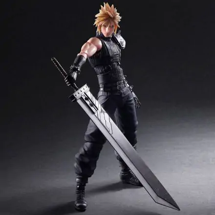 Final Fantasy VII Remake Play Arts Kai No. 1 Cloud Strife figura 28cm termékfotó