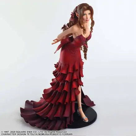 Final Fantasy VII Remake Static Arts GalleryAerith Gainsborough Dress Ver.  szobor figura 24 cm termékfotója