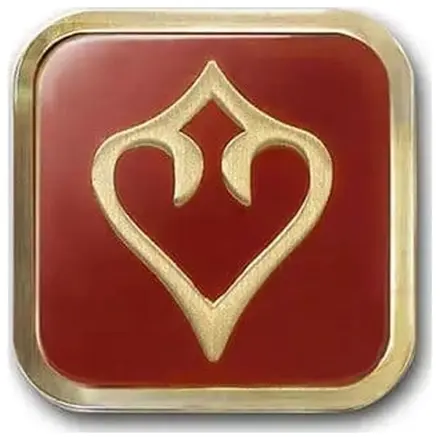 Final Fantasy XIV Job Icon Dancer kitűző termékfotó