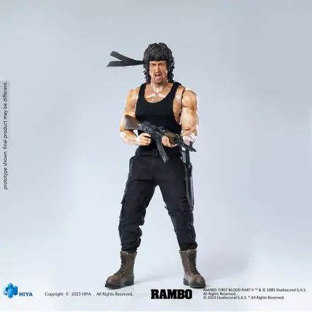 First Blood II Exquisite Super Series  Actionfigur 1/12 First Blood II John Rambo 16 cm termékfotója