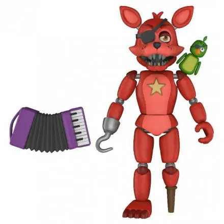 Five Nights at Freddy's Pizza Simulator Rockstar Foxy akciófigura 13 cm termékfotó