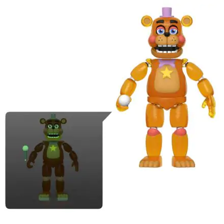 Five Nights at Freddy's Pizza Simulator Rockstar Freddy (Translucent) akciófigura 13 cm termékfotó
