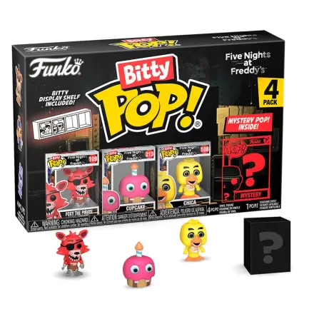 Five Nights at Freddys Funko Bitty POP 4 db-os figura csomag Foxy termékfotója