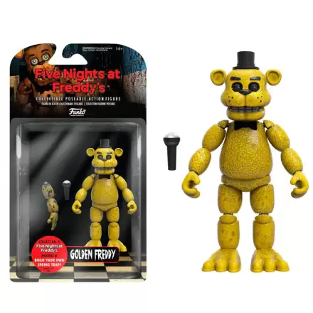 Five Nights at Freddys Gold Freddy akciófigura 13 cm termékfotója