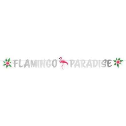Flamingo Paradise papír felirat 135 cm termékfotó