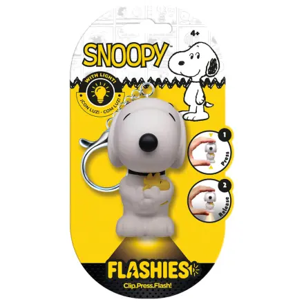 Flashies Peanuts Snoopy 3D kulcstartó zseblámpával termékfotó
