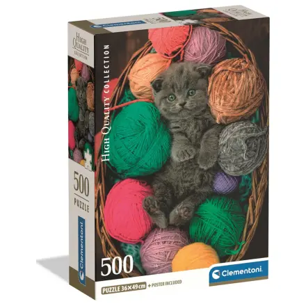 Fluffy Kitten puzzle 500db-os termékfotó
