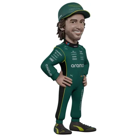 Formula 1 Minix figura Fernando Alonso (Aston Martin) 12 cm termékfotó