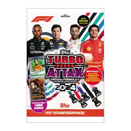 Formula 1 Turbo Attax TCG 2024 F1 Starterpack német nyelvű kártyacsomag termékfotó