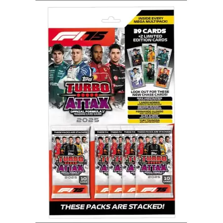 Formula 1 Turbo Attax TCG 2025 Mega Multipack német nyelvű termékfotó