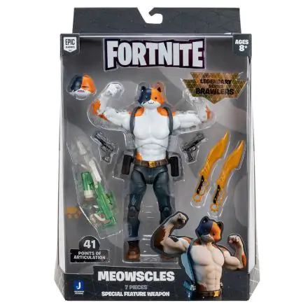 Fortnite Meowscles Legendary sorozat Oversized figura 18cm termékfotó