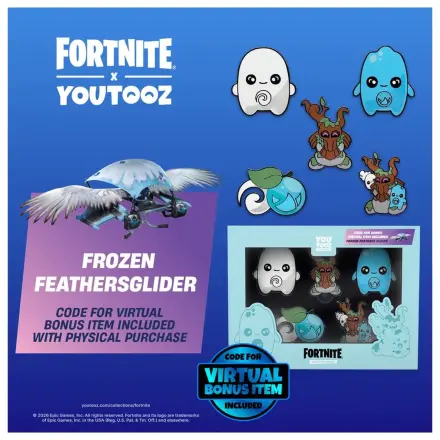Fortnite Sprite 5 db-os kitűző csomag 5 cm termékfotó