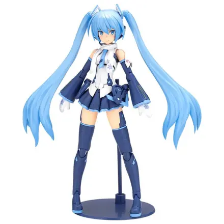 Frame Arms Girl x Hatsune Miku Frame Music Girl Snow Miku Another Color Ver. Műanyag modell készlet 15 cm  termékfotó