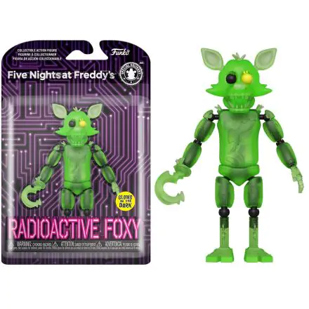 Five Nights at Freddys Radioactive Foxy akciófigura 13 cm termékfotója