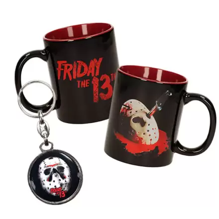 Friday the 13th bögre és fém kulcstartó termékfotó