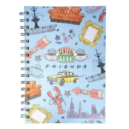 Friends A5 spirálfüzet termékfotó