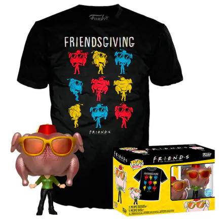 Friends Monica Turkey Funko POP figura és póló csomag Exkluzív termékfotó