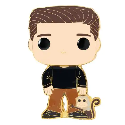Friends POP! Enamel Pin Ross w/ Monkey kitűző 10 cm termékfotó