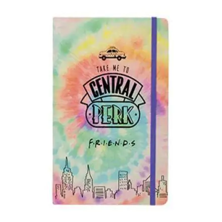 Friends Tie Dye A5 jegyzetfüzet termékfotó
