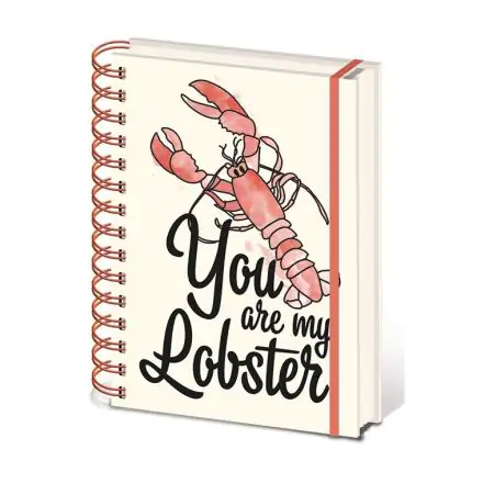 Friends Wiro You are my Lobster A5 jegyzetfüzet termékfotó