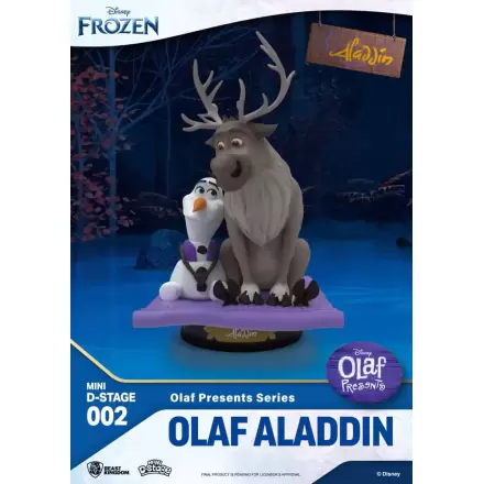 Frozen Mini Diorama Stage Olaf Presents Olaf Aladdin PVC szobor figura 12 cm termékfotó