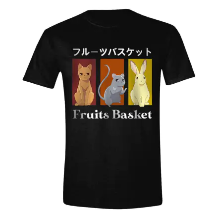 Fruits Baksket Cat Rabbit Cat póló termékfotó