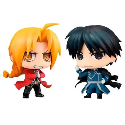 Fullmetál Alchemist Chimimega Buddy sorozat Edward Elric & Roy Mustang 2 csomagos figura 7cm termékfotó