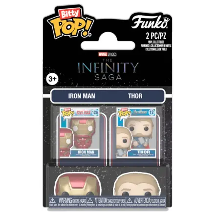 Funko Bitty POP 2db-os figura csomag Marvel Infinity Saga Iron Man & Thor termékfotó