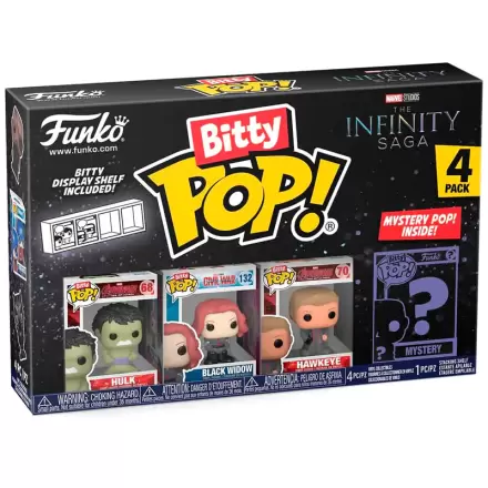 Blister 4 figures Bitty POP Marvel The Infinity Saga Hulk termékfotója