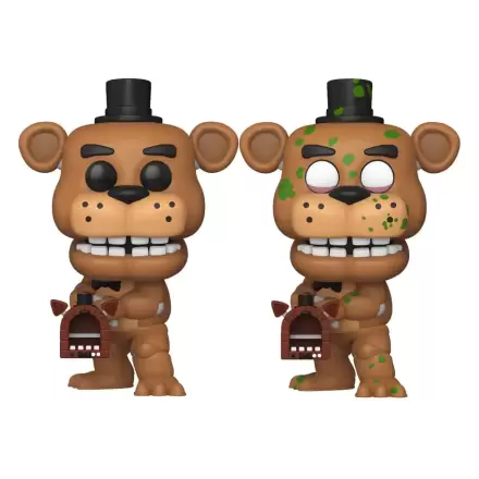 Funko Fusion Funko POP! Games Vinyl figurák Freddy Fazbear with Pizza Launcher w/CH 9 cm 5 + 1 csomag termékfotó