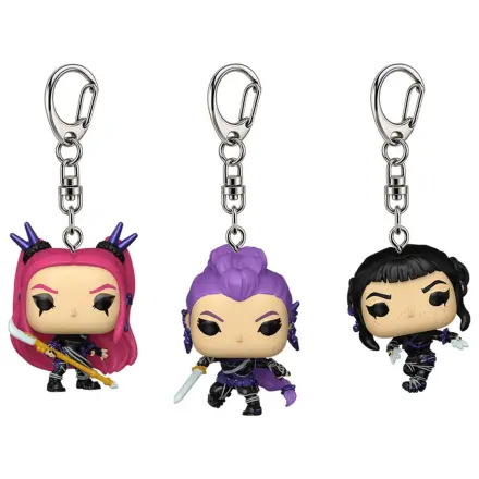 Funko Pocket POP 3 db-os kulcstartó csomag Kpop Demon Hunters termékfotó