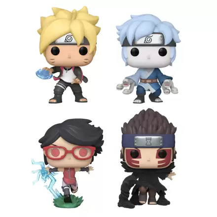 Funko POP 4 db-os figura csomag Boruto Exkluzív termékfotója