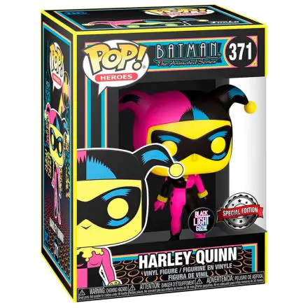 Funko POP figura DC Comics Harley Quinn Black Light Exkluzív termékfotója